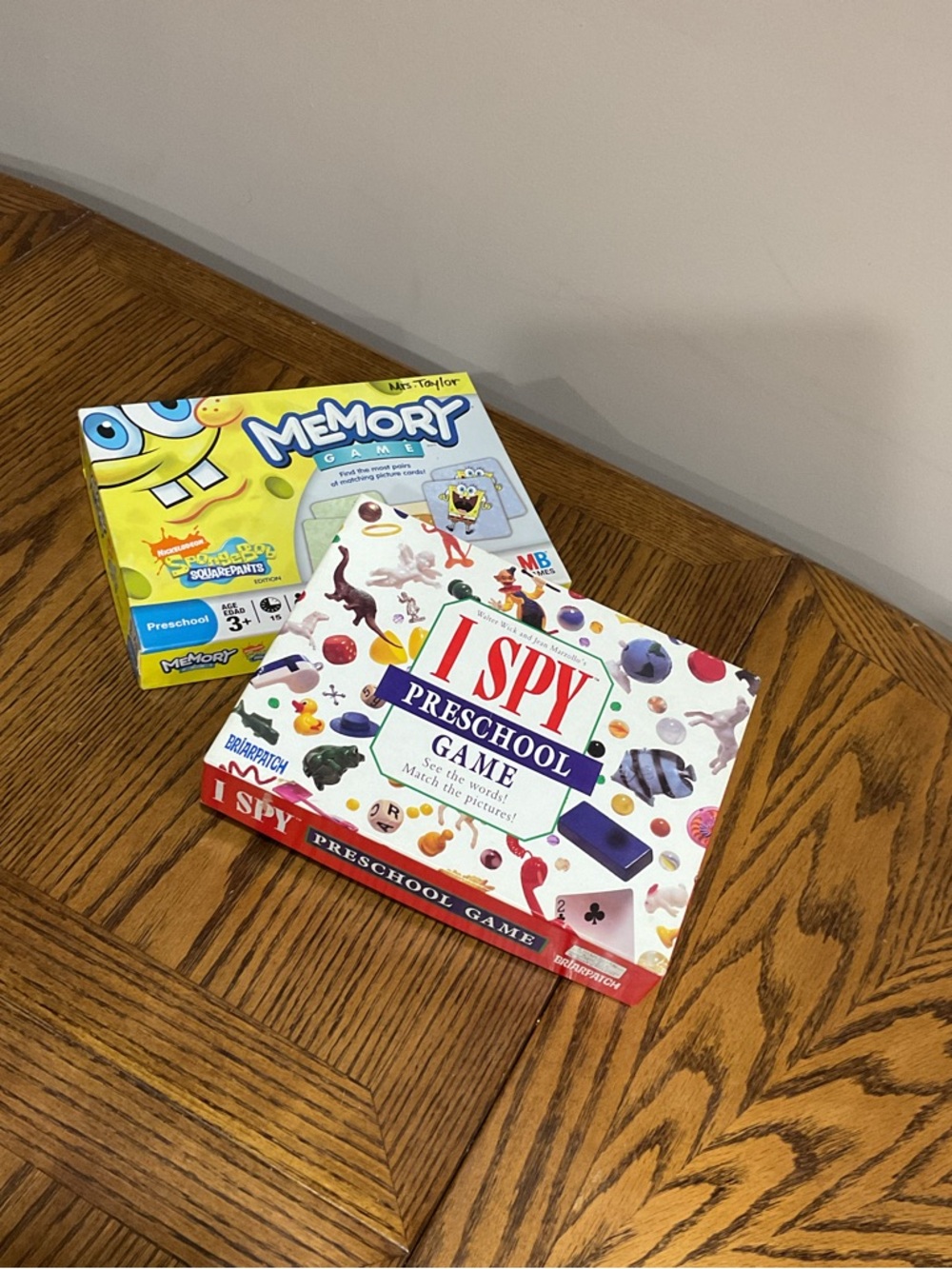 I SPY Preschool Game & SpongeBob Memory Game Kids Games